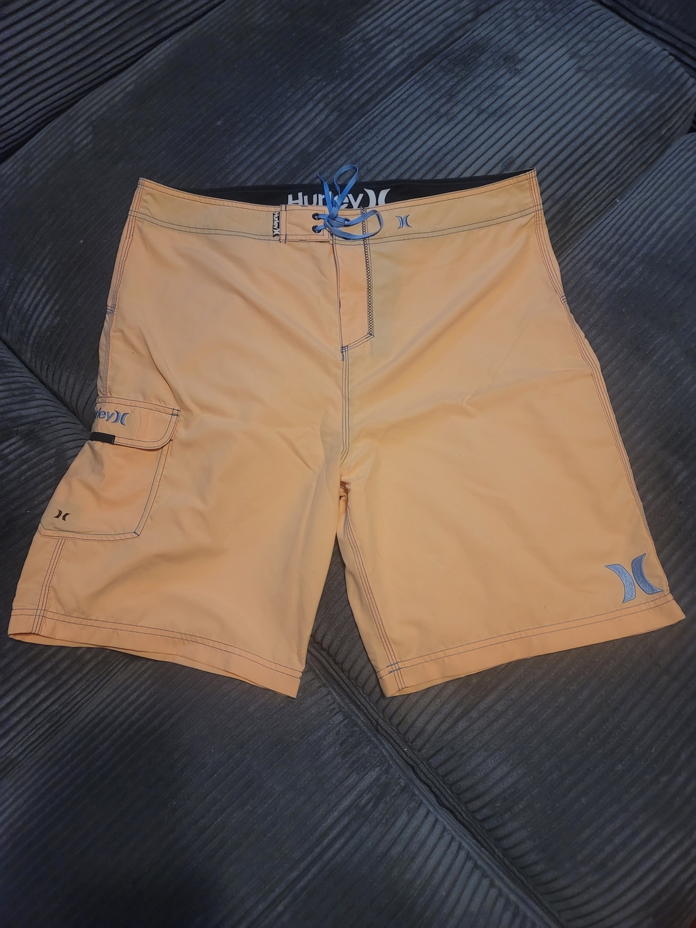 Hurley Men’s Orange Boardshorts - Phantom Swim Trunks